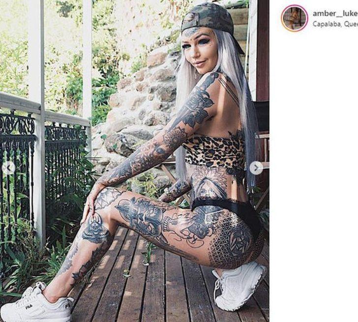 Küçük bir servet harcadı! Gözlerinin beyazı bile mavi! G2