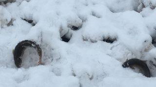 Şırnak'ta şaşırtan görüntü! Çığ düştü, ortaya bu manzara çıktı