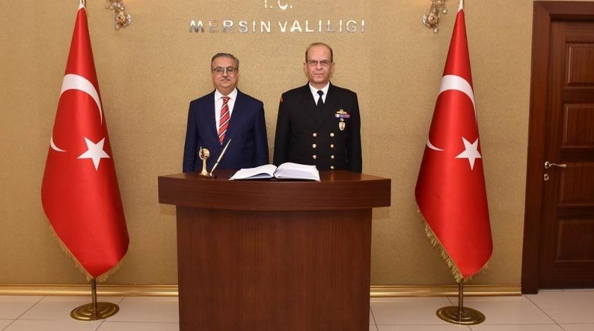 Tuğamiral Kendir&rsquo;den Vali Su&rsquo;ya Ziyaret