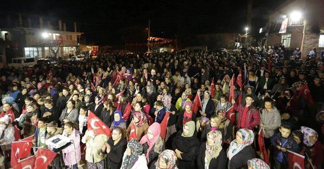 Başkan Uçak’a Girelli’de anlamlı teşekkür