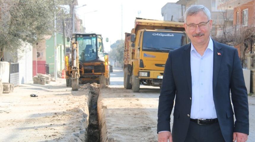 Saruhanlı&rsquo;da doğal gaz kazı &ccedil;alışmaları başladı
