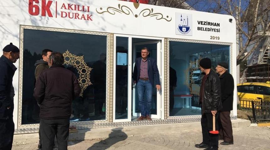 6K Akıllı Durak Vezirhan&rsquo;da