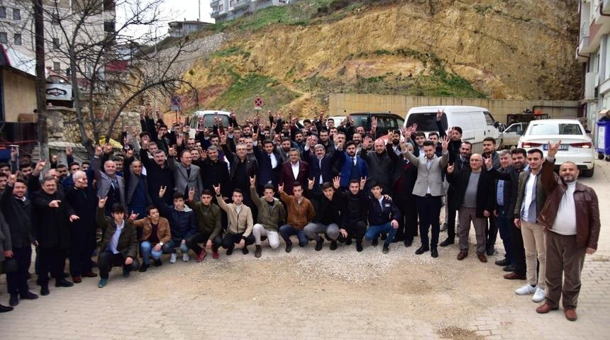 Cumhur ittifakından birlik ve beraberlik tablosu