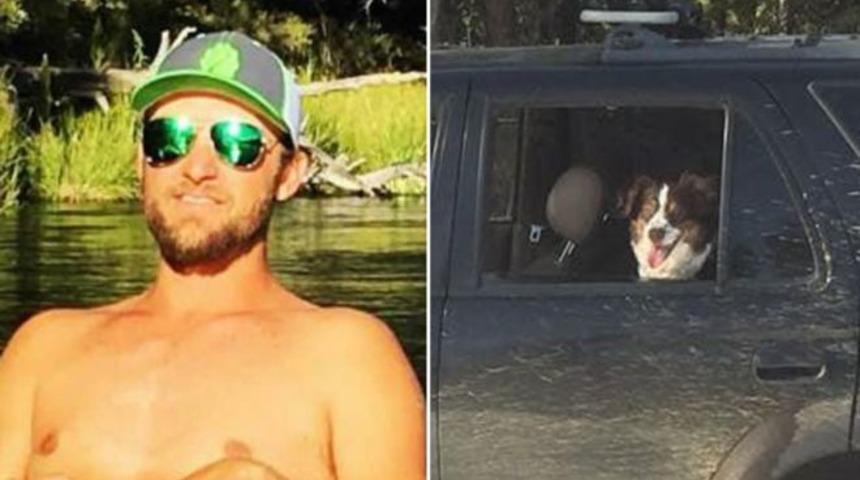 Karda mahsur kalan adam ve köpeği yemek sosu yiyerek hayatta kaldı