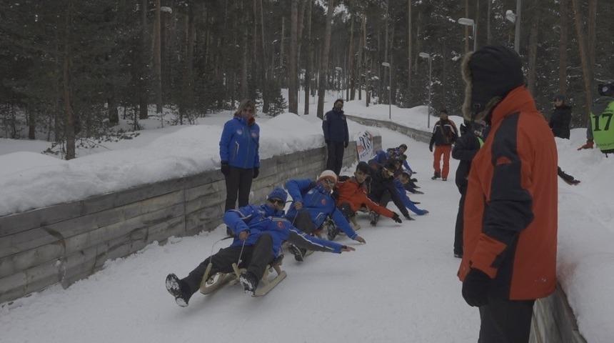 Sarıkamış, T&uuml;rkiye Kızak Şampiyonası&rsquo;na ev sahipliği yapıyor