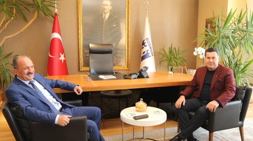 Başkan Saatcı&rsquo;dan Mehmet kocadon&rsquo;a ziyaret