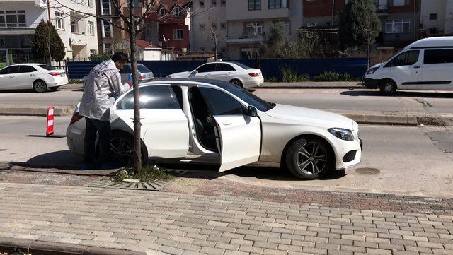 Yemek ihalesi çıkışında bacağından vuruldu