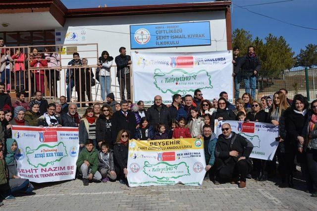 E Twinning ateşi Derbent Aladağ’da