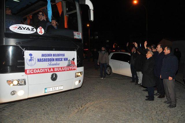 Nasreddin Hoca’nın torunları ecdadı ile buluşmaya devam ediyor