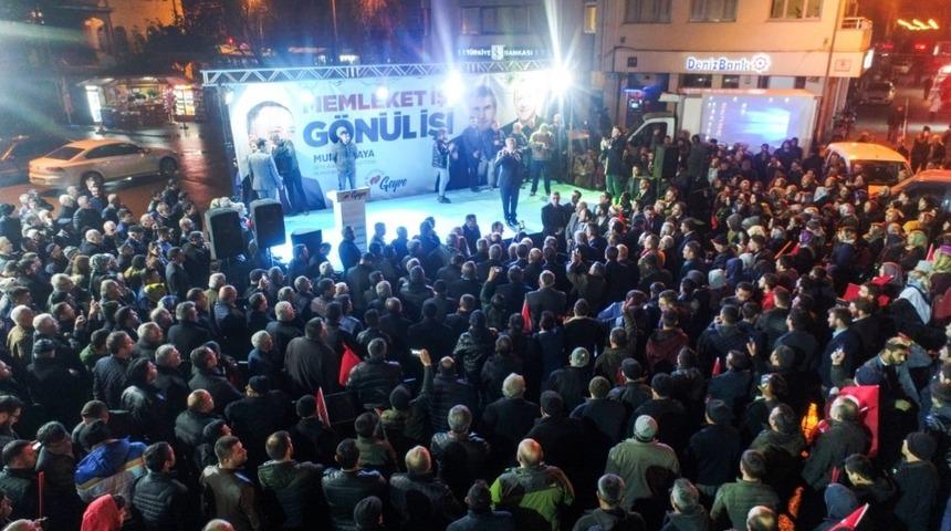 Başkan adayı Murat Kaya&rsquo;nın se&ccedil;im irtibat b&uuml;rosuna g&ouml;rkemli a&ccedil;ılış