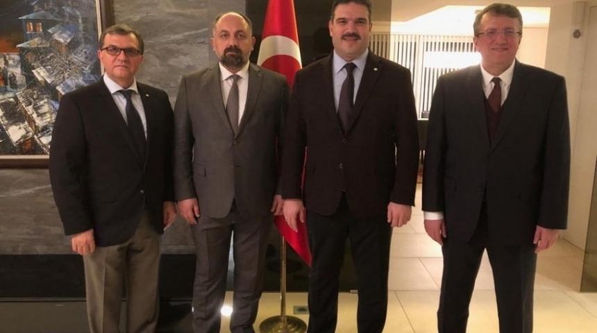 Rekt&ouml;r &Ccedil;omaklı &ldquo;III. Almanya Yıllık Eğitim ve Değerlendirme &Ccedil;alıştayı&rdquo;na katıldı