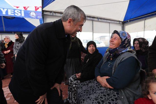 Şahinbey’de Yeniköy Cami ibadete açıldı