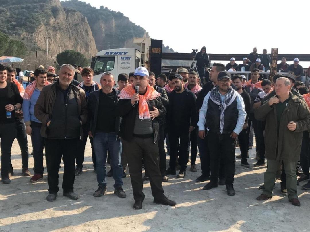 K&ouml;şk Belediyesi 10. geleneksel deve g&uuml;reşi festival renkli ge&ccedil;ti