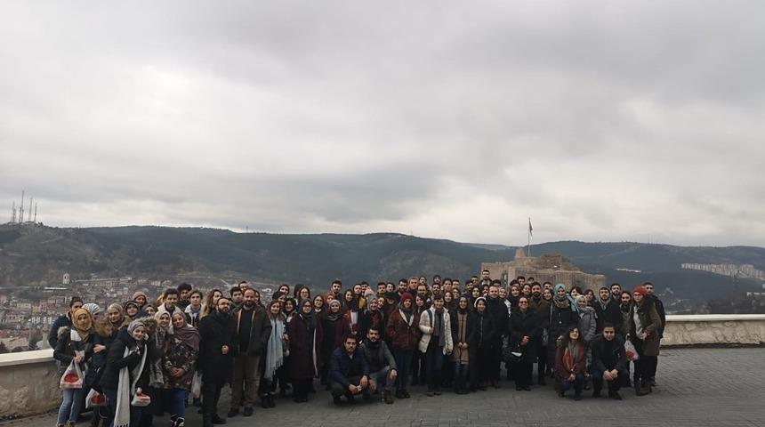 Karabük Üniversitesi Mimarlık Fakültesi öğrencileri Kastamonu’yu gezdi