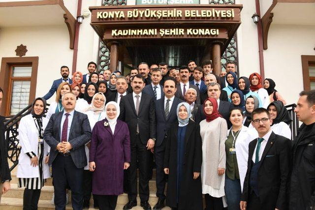 Kadınhanı Şehir Konağı Bakan Kurum’un katılımı ile açıldı