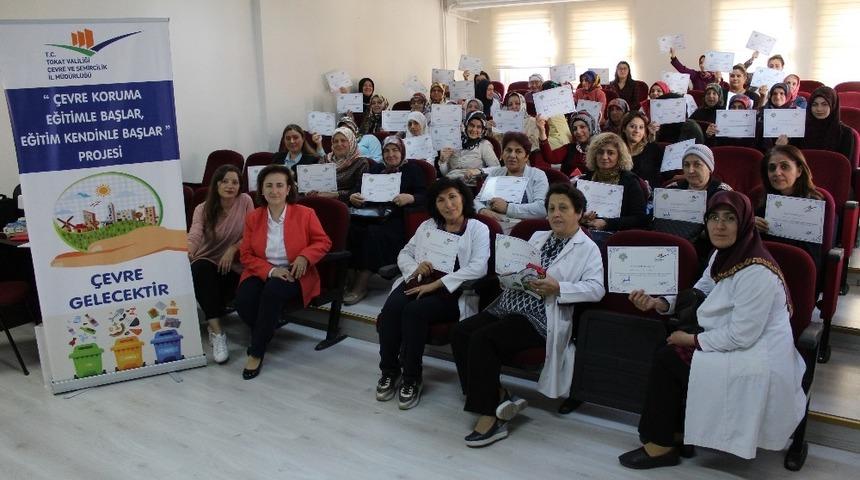 Tokat’ta,  “Çevre Koruma Eğitimle Başlar Eğitim Kendinle Başlar” projesi