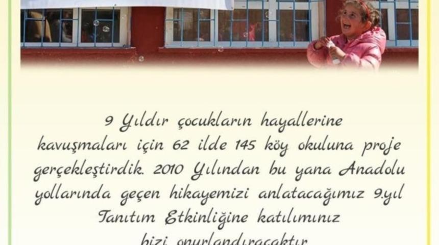 Çocukların yüzünü güldüren Bir Çocuk Bir Umut Derneği 9 yaşında