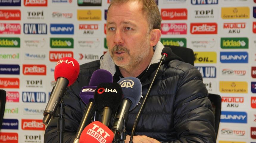 Sergen Yal&ccedil;ın: K&ouml;t&uuml; bir gece oldu bizim i&ccedil;in