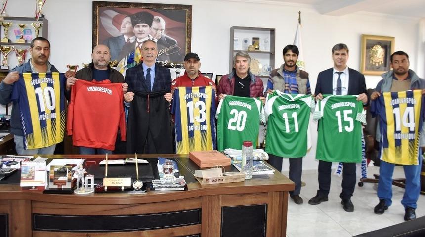 Başkan Kale&rsquo;den spora hep destek