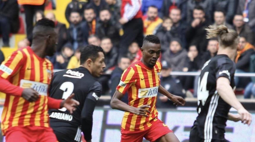 Kayserispor'a Mensah'tan k&ouml;t&uuml; haber