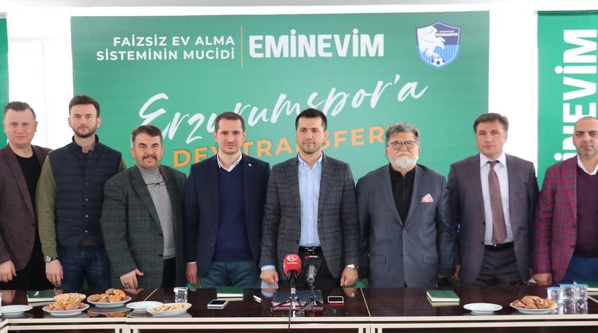Erzurumspor’a yeni göğüs sponsoru