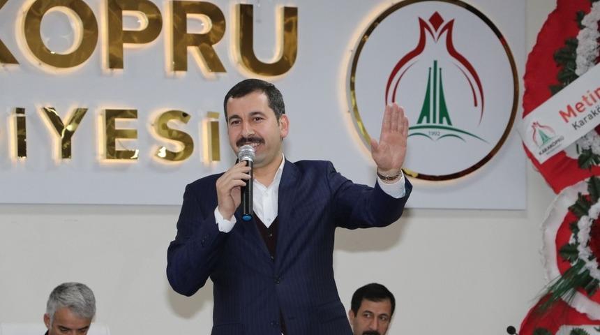 Baydilli belediye personeliyle bir araya geldi