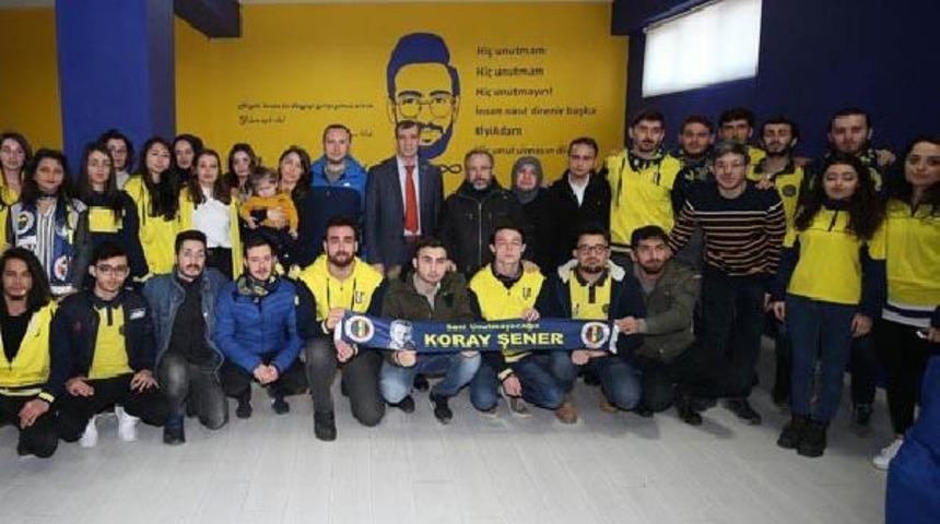 Koray Şener adına kütüphane açıldı
