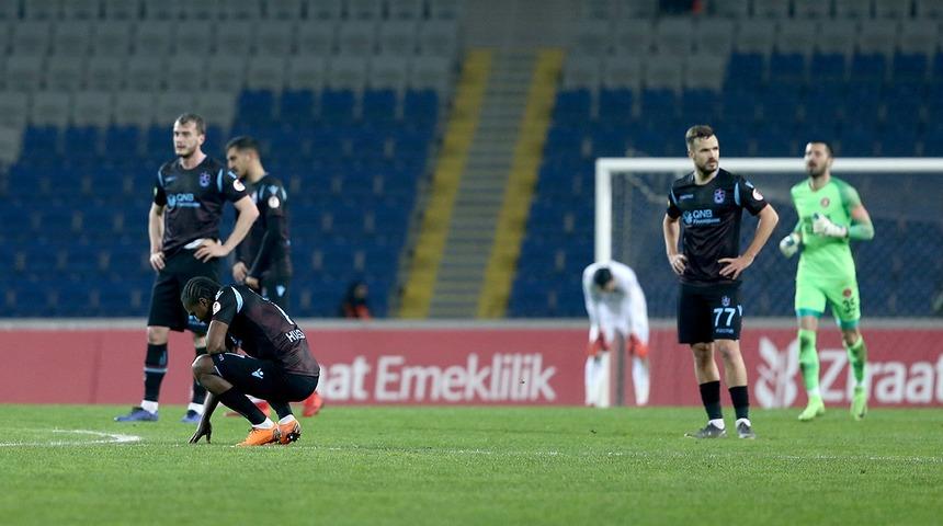 Trabzonspor ikinci yarıda 4. sıraya geriledi