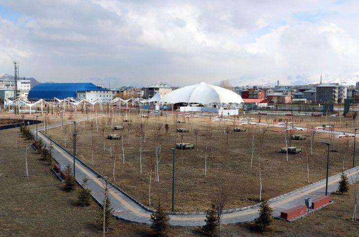 Van’daki parklar kent mobilyalarıyla donatıldı G3