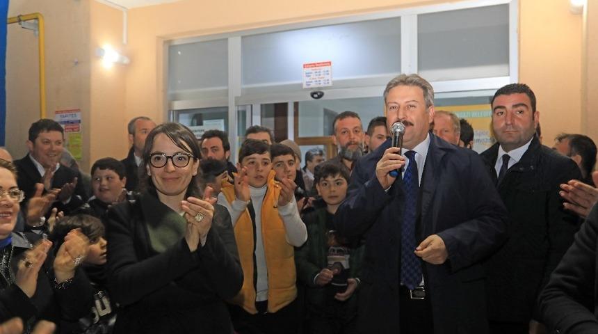 Palancıoğlu&rsquo;na Mimarsinan Şirintepe&rsquo;de Sevgi Seli