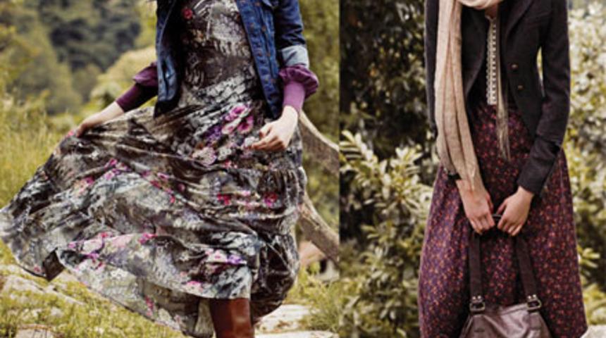 Basma Kumaşlar İle Country Tarzı Şıklık