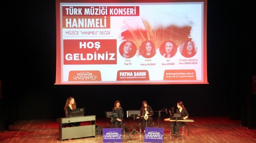 B&uuml;y&uuml;kşehir&rsquo;den &ldquo;Hanımeli&rdquo; konseri