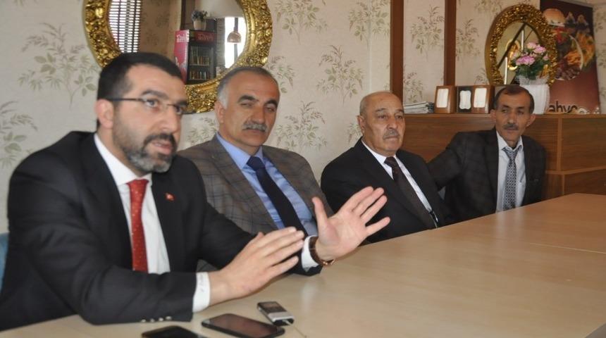 AK Parti Kars İl Başkanı &Ccedil;alkın, basınla buluştu