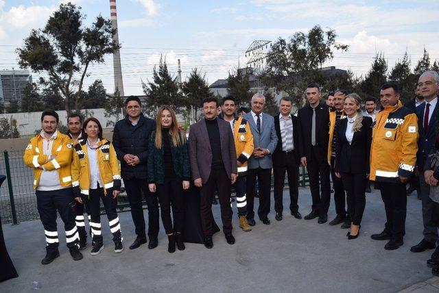 Aliağa fabrikalar bölgesine yeni 112 Acil Yardım İstasyonu