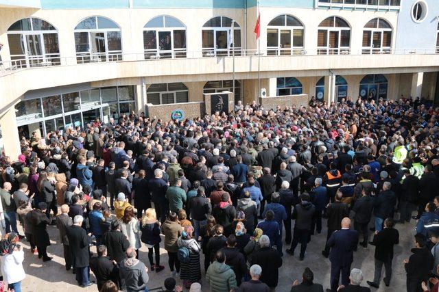 Güvenlik görevlisi Arslan son yolculuğuna uğurlandı