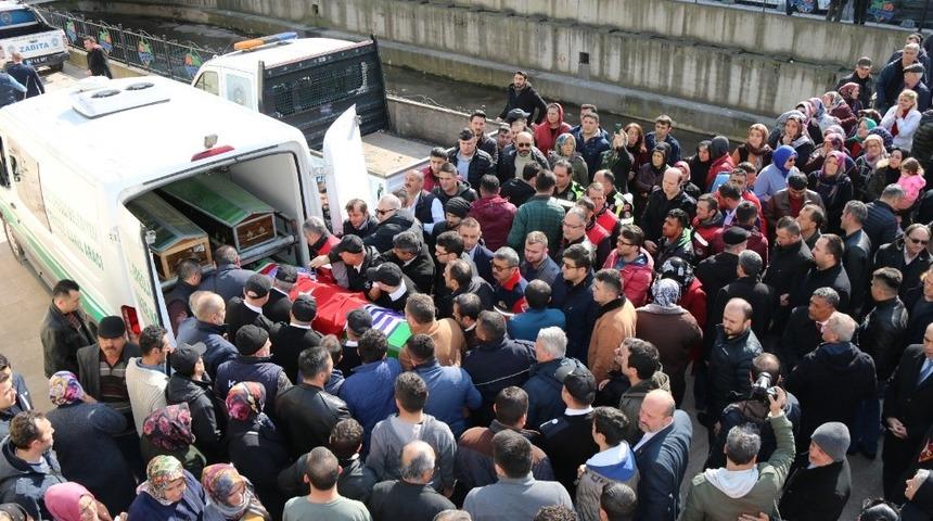 G&uuml;venlik g&ouml;revlisi Arslan son yolculuğuna uğurlandı