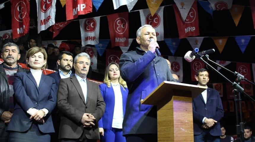 Germencik adayı İsmet Akın&rsquo;dan miting gibi toplantı