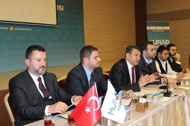 MÜSİAD Gaziantep’te yeni dönemin ilk inşaat sektör kurulu toplantısı