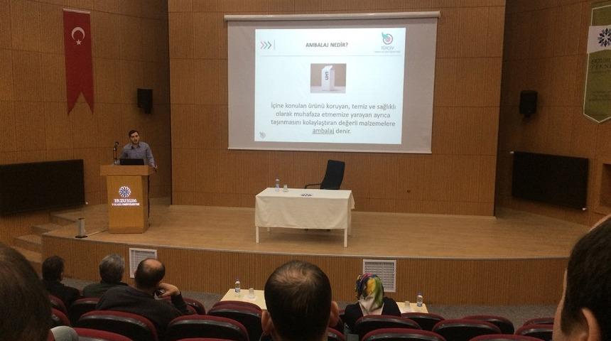 ETÜ personeline sıfır atık semineri