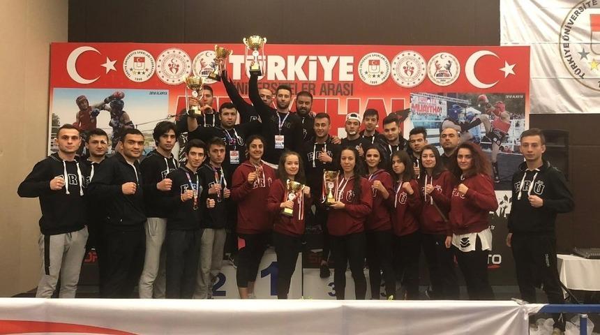 2019 Üniversiteler Muay Thai Türkiye Şampiyonasında ERÜ’nün Başarısı!