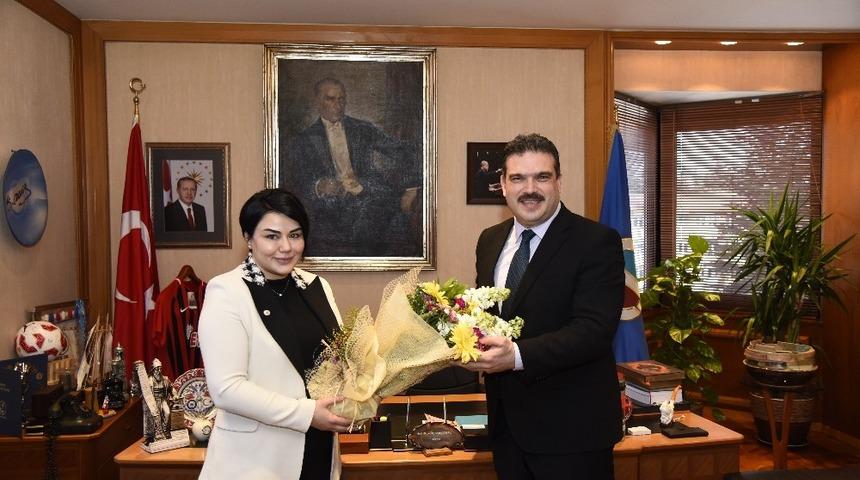 Rektör Çomaklı’ya ziyaretler sürüyor