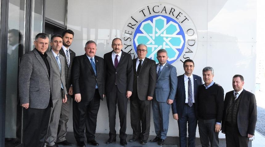 OSB Yönetiminden KTO’ya Ziyaret