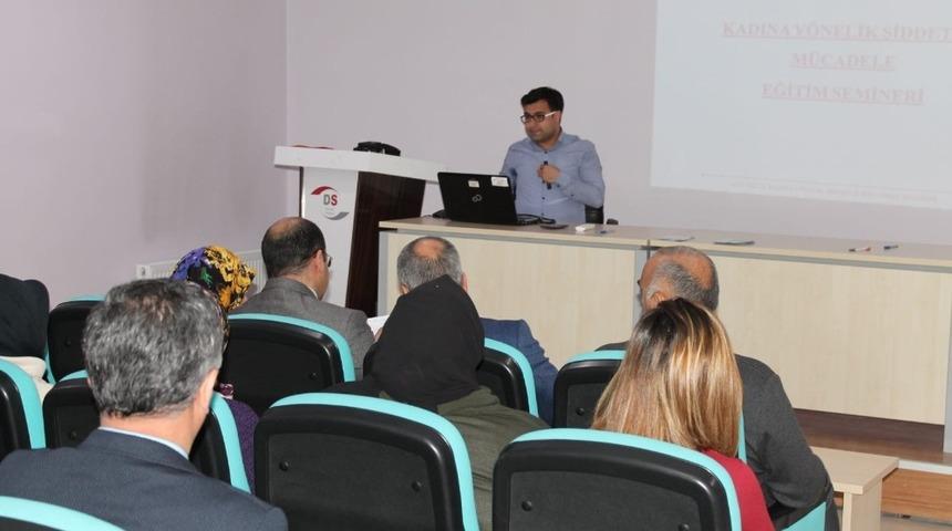 Elazığ&rsquo;da &ldquo;Kadına Y&ouml;nelik Şiddetle M&uuml;cadele&rdquo; Semineri