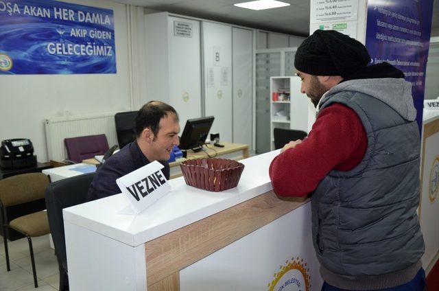 Bozüyük Belediyesinden vatandaşlara ödeme kolaylığı