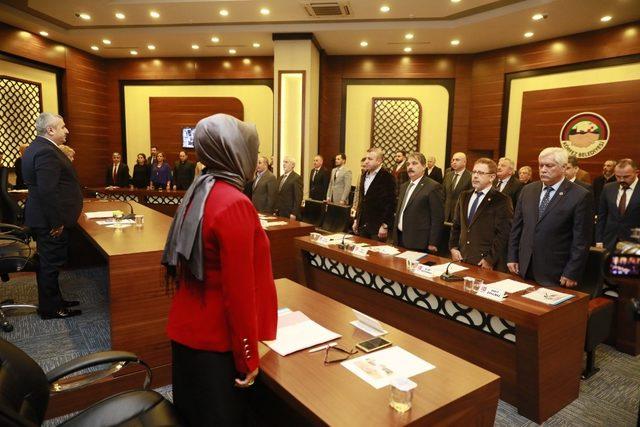 Başkan Baran, son meclis toplantısına katıldı
