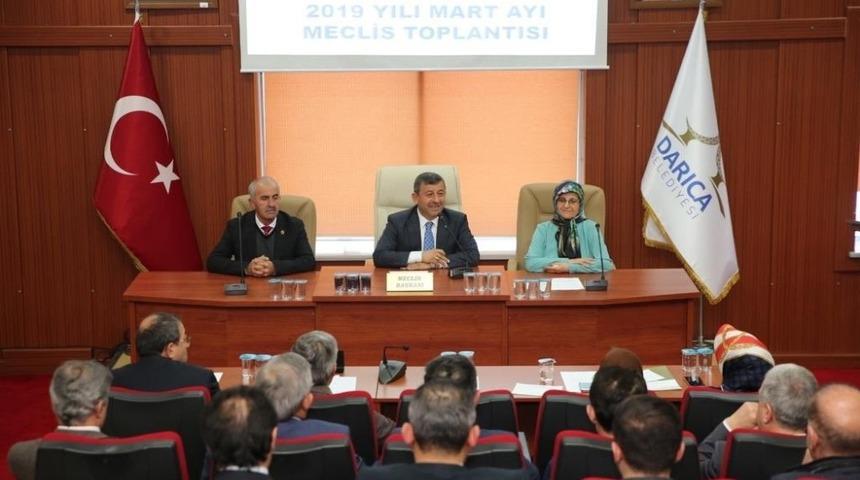 Darıca’da son Belediye meclisi toplantısı yapıldı