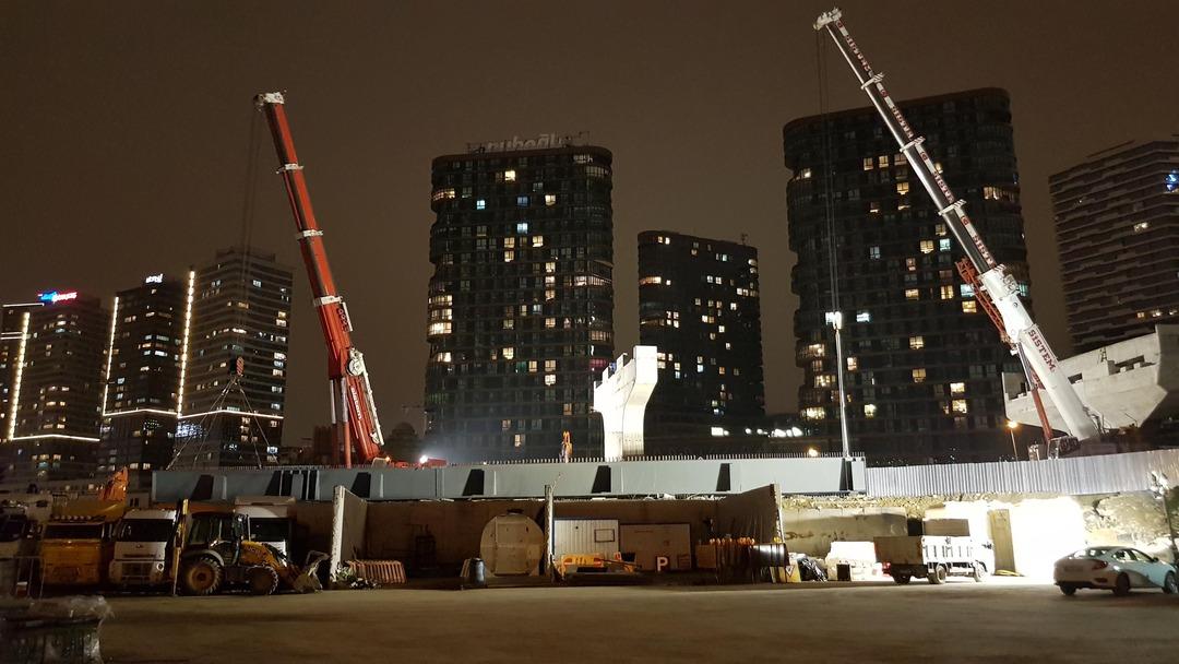 İstanbul'da, 874 metre uzunluğunda kavşak viyad&uuml;ğ&uuml; yapılıyor