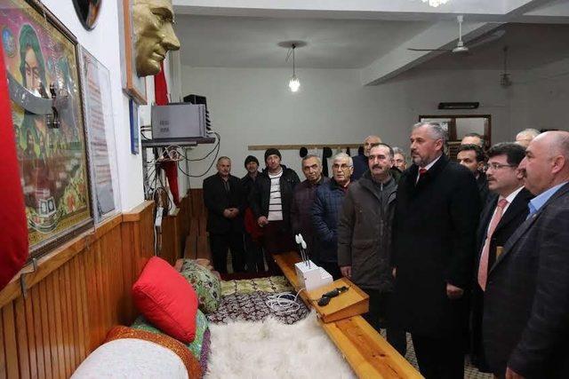 Başkan Kılıç’tan cemevi ziyareti