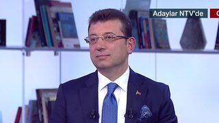 Ekrem İmamoğlu'ndan canlı yayında anket açıklaması