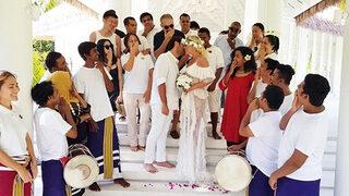 Seren Serengil ve Yaşar İpek Maldivler'de nikah tazeledi!